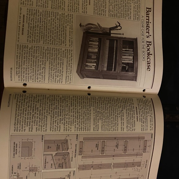 🎉5/$10🎉 Woodsmith magazine no 29 September / October 1983 barristers bookcase - Picture 5 of 8